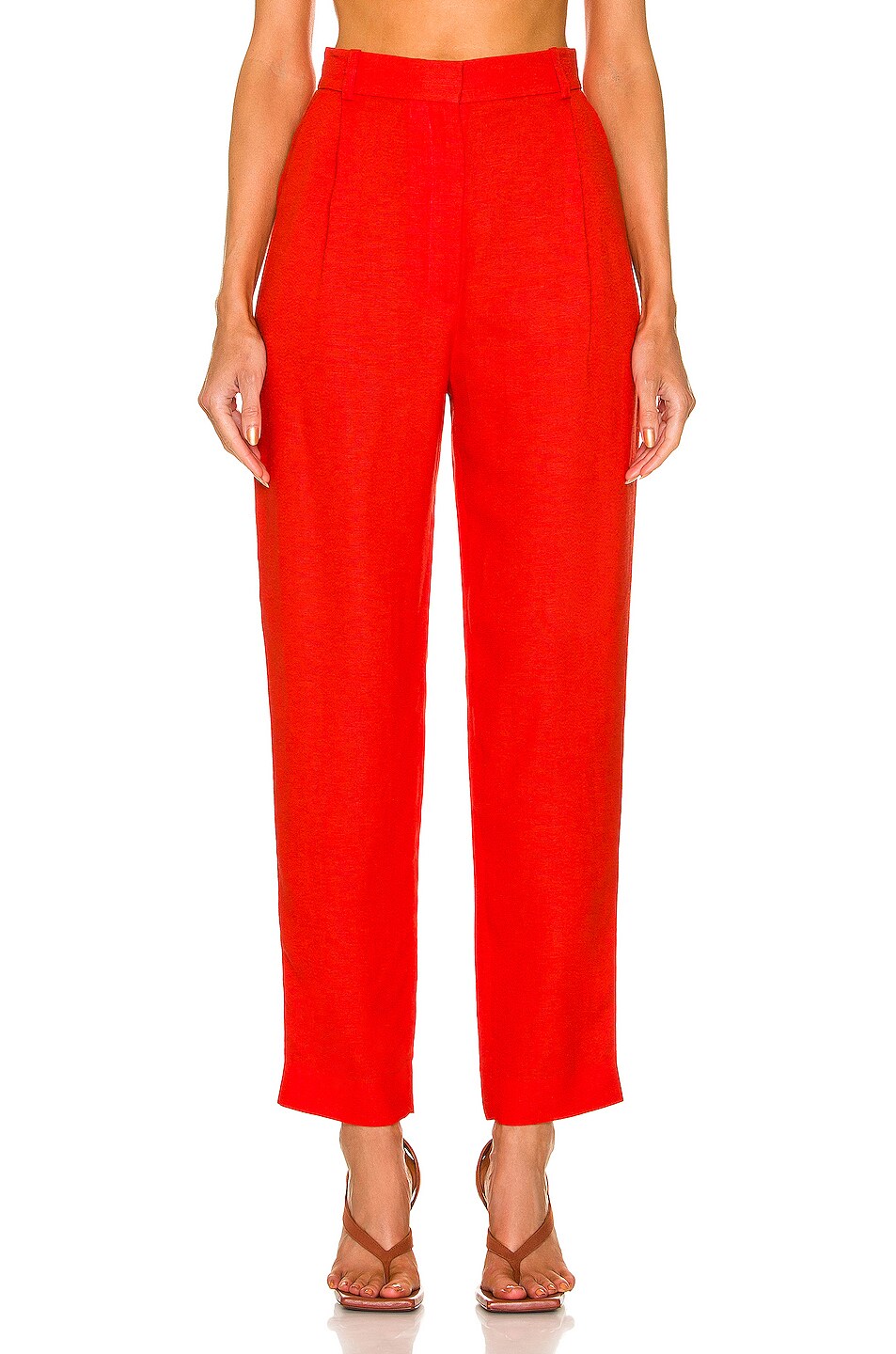 Image 1 of TOVE Poppy Pant in Carmine Red