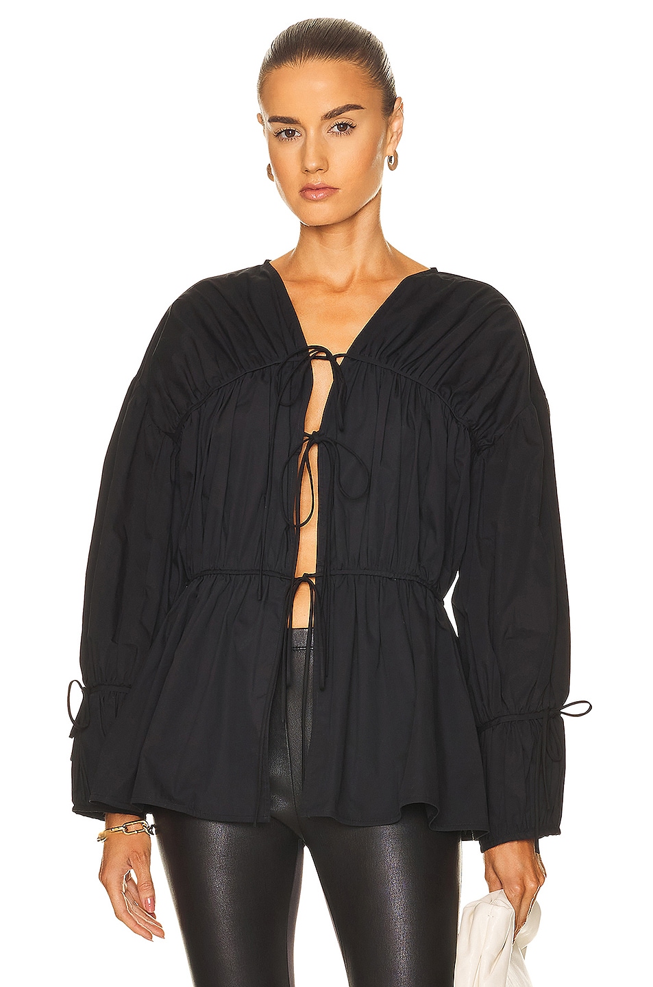 Image 1 of TOVE Cleo Top in Black