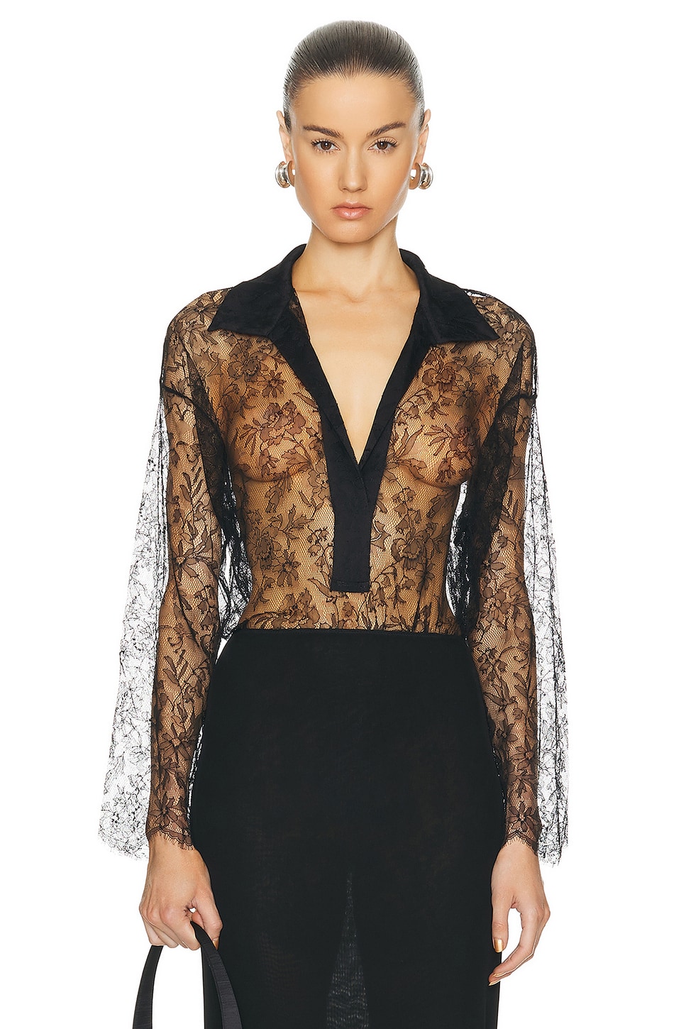 Image 1 of TOVE Lucie Top in Black