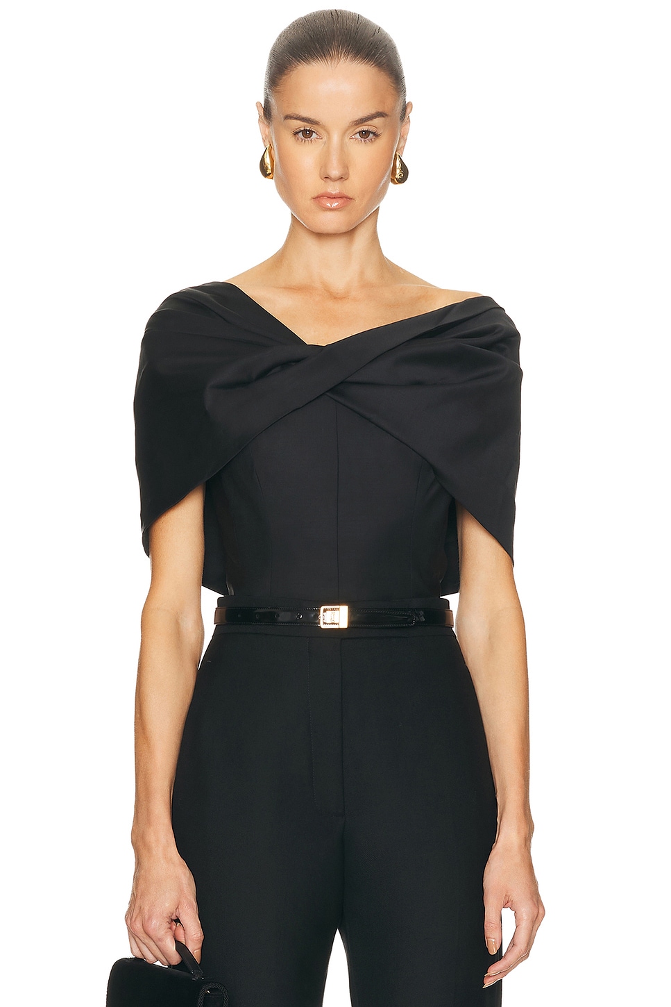 Image 1 of TOVE Orla Top in Black