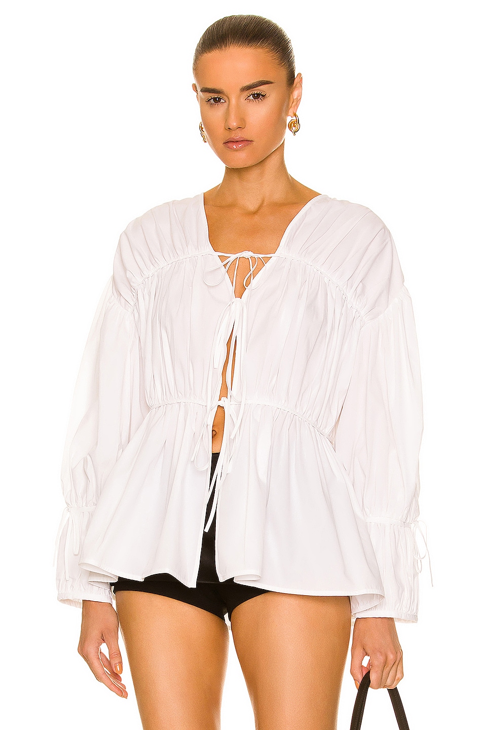 Image 1 of TOVE Cleo Top in White