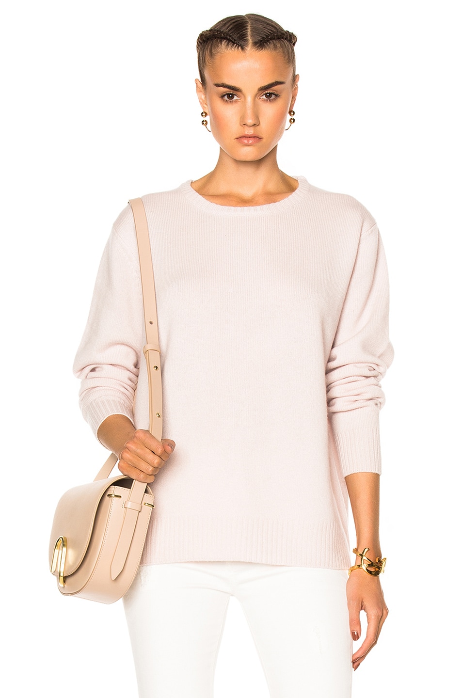 Image 1 of ThePerfext for FWRD Ali Pullover Sweater in Pink