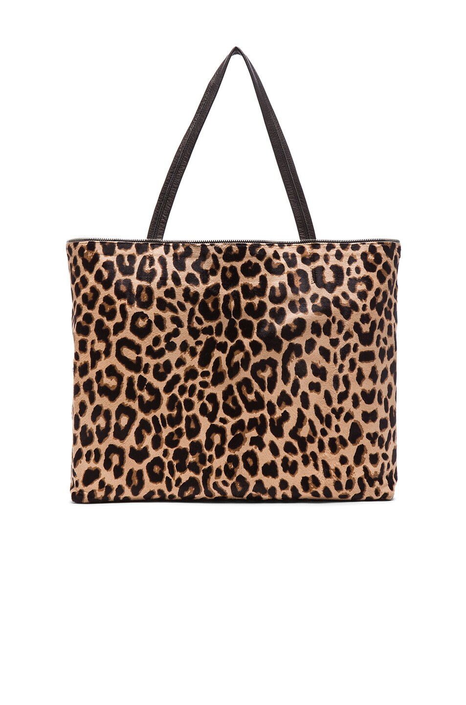 Image 1 of ThePerfext Nicole Haircalf Tote in Leopard