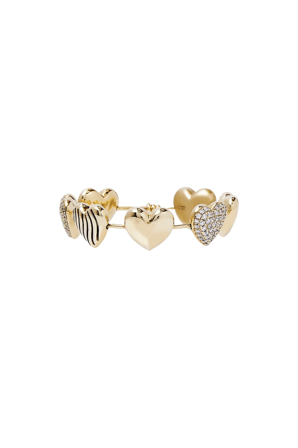 Blane Bracelet in Metallic Gold