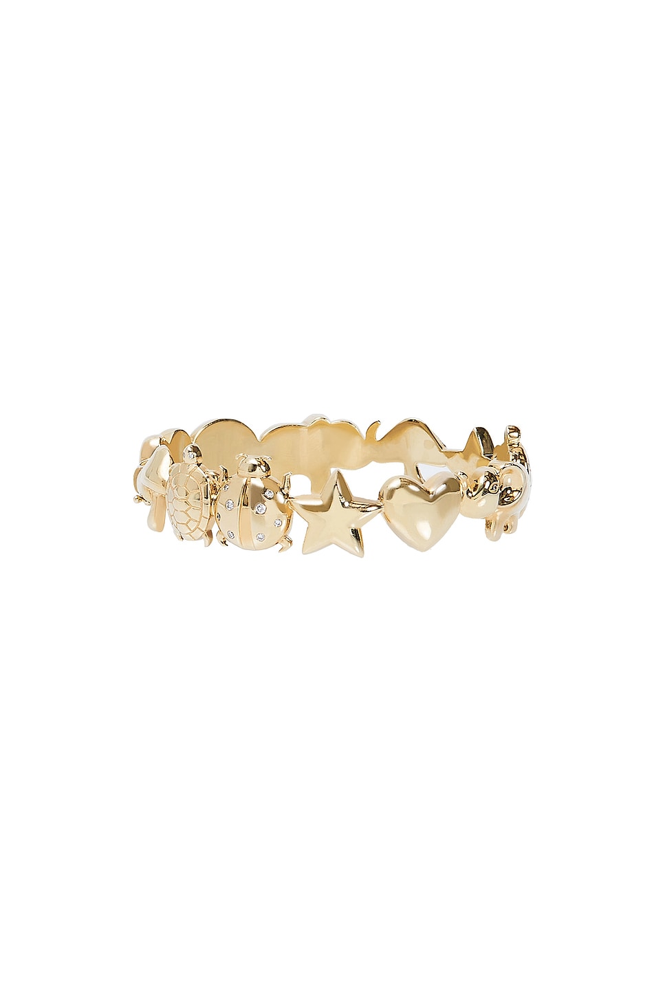 Blanca Bracelet in Metallic Gold