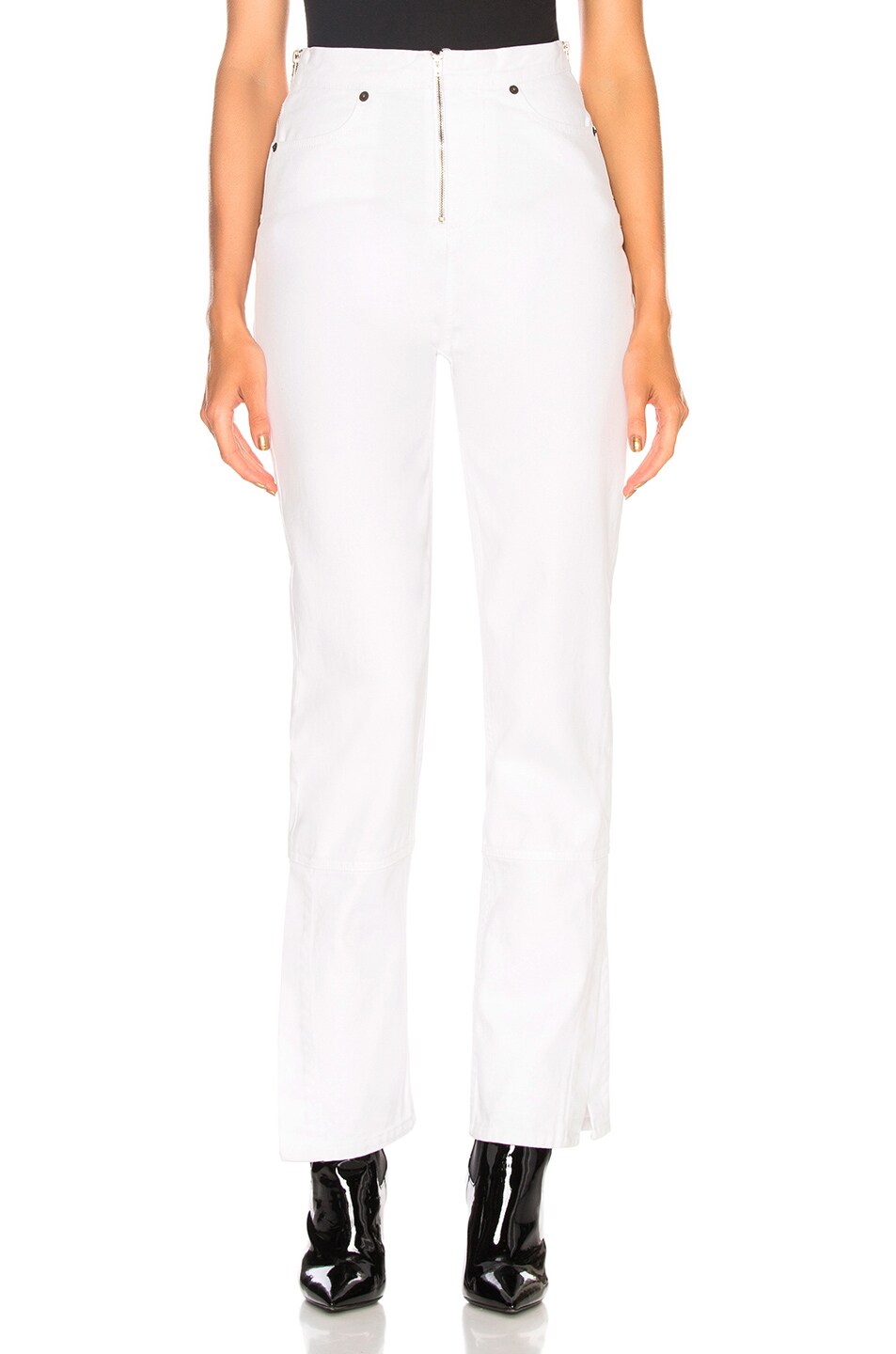 Image 1 of TRE by Natalie Ratabesi Fiona Bootcut in Vintage White