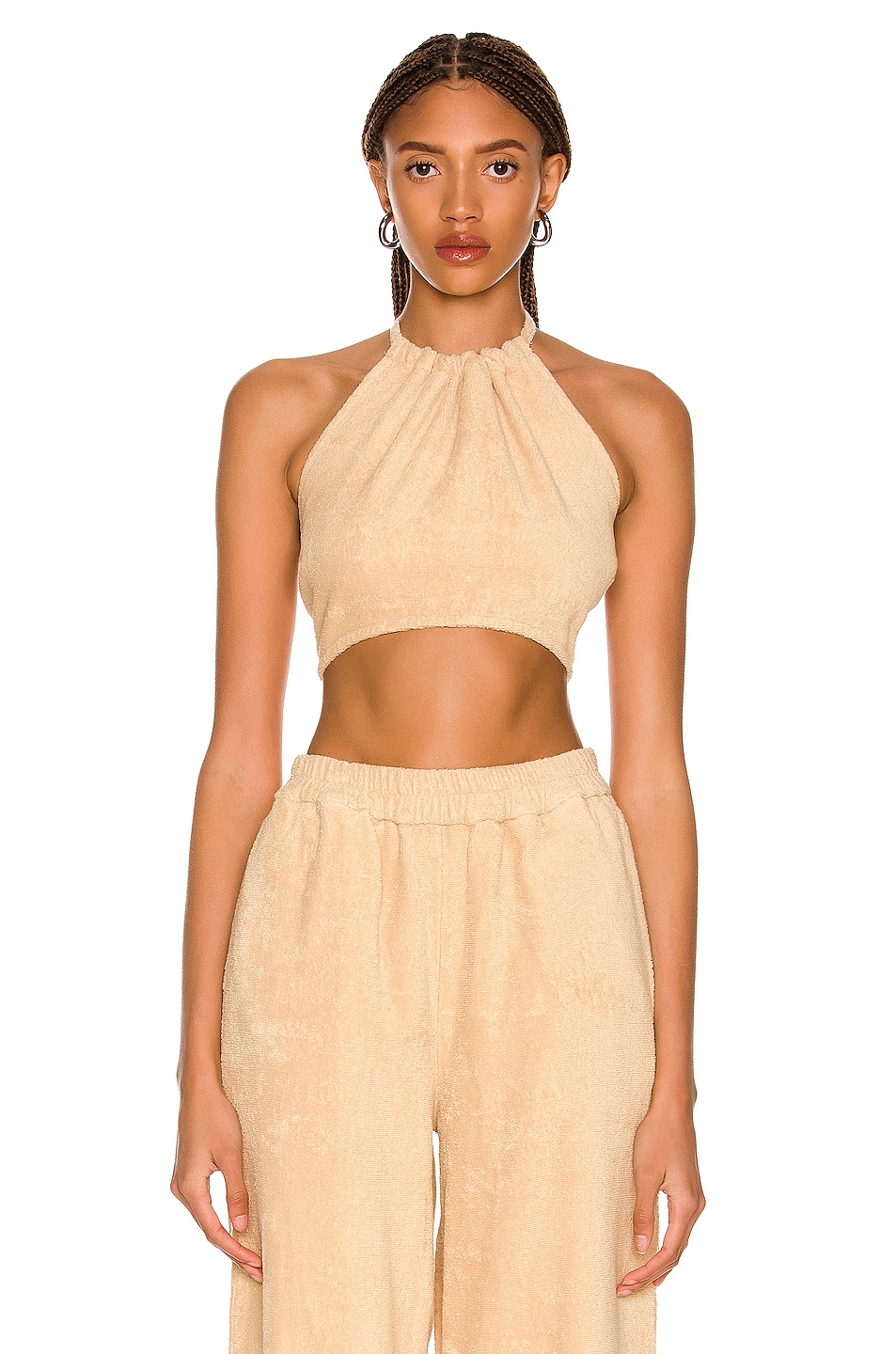 Image 1 of TERRY Il Passo Halter Top in Almond