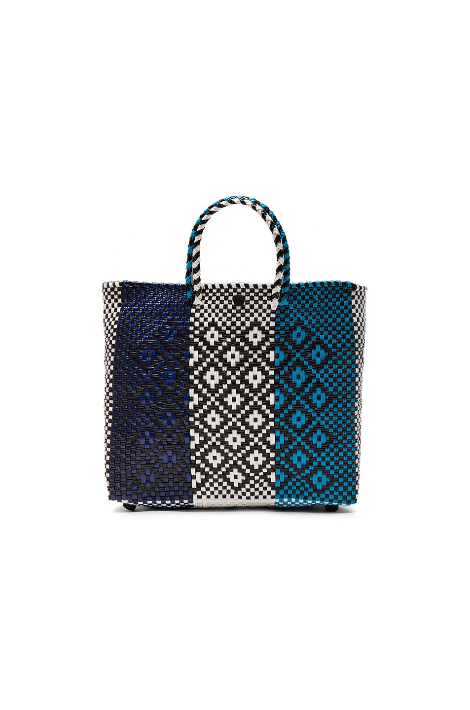 Image 1 of Truss FWRD Exclusive Crossbody Bag in Navy, Turquoise & White