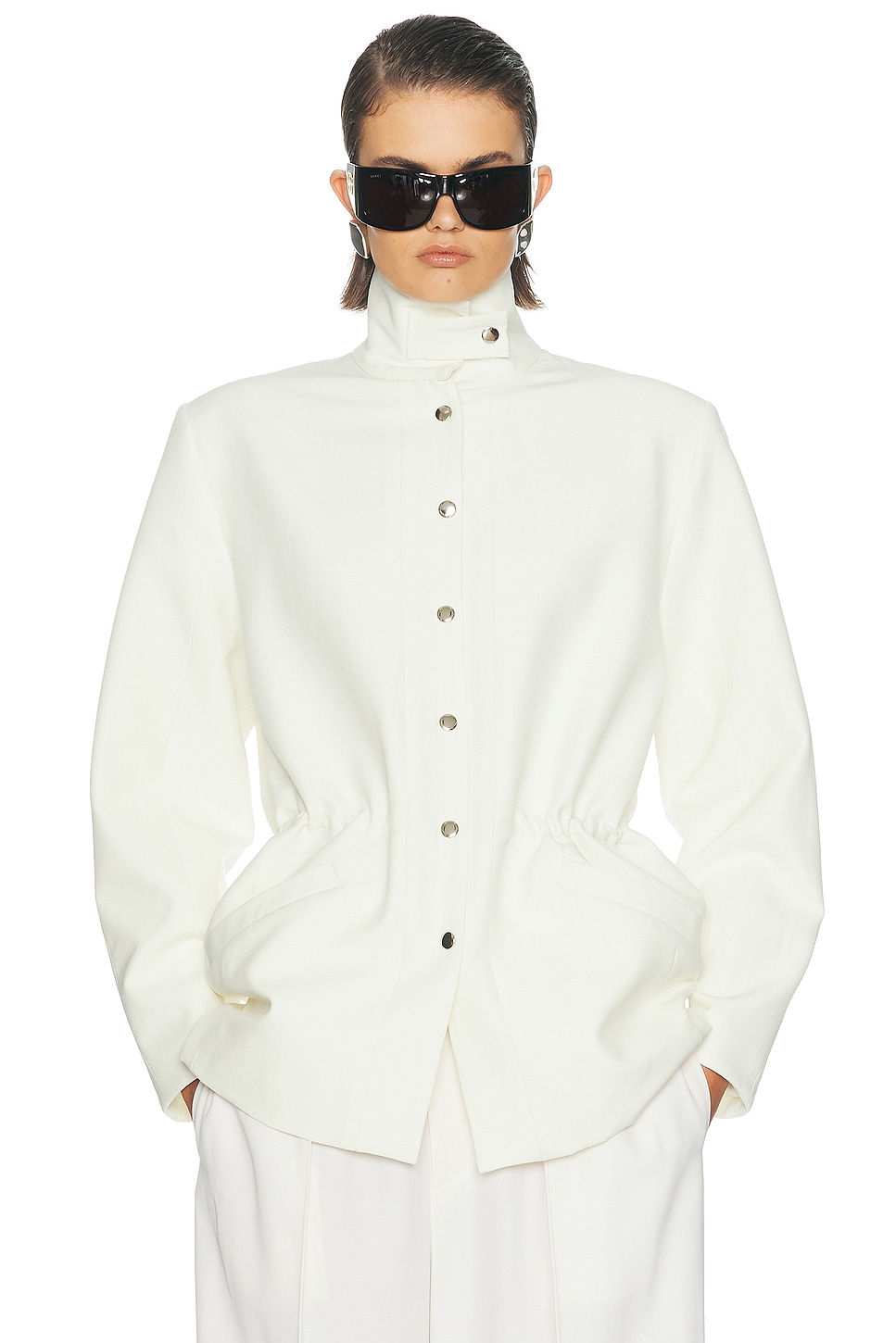 The Sei Field Jacket In White