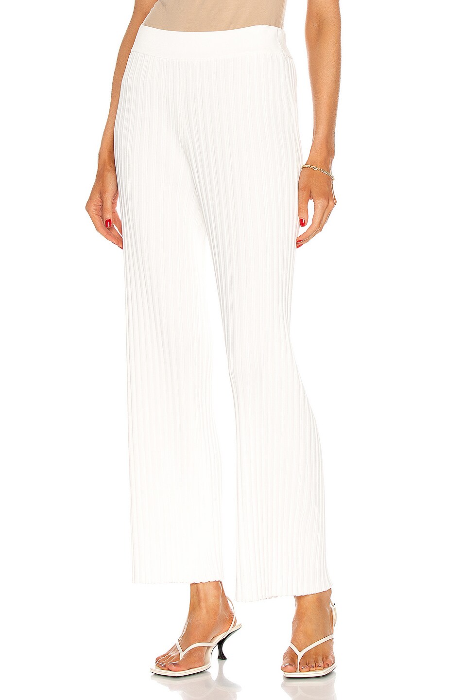 Image 1 of The Sei Rib Pants in Ivory