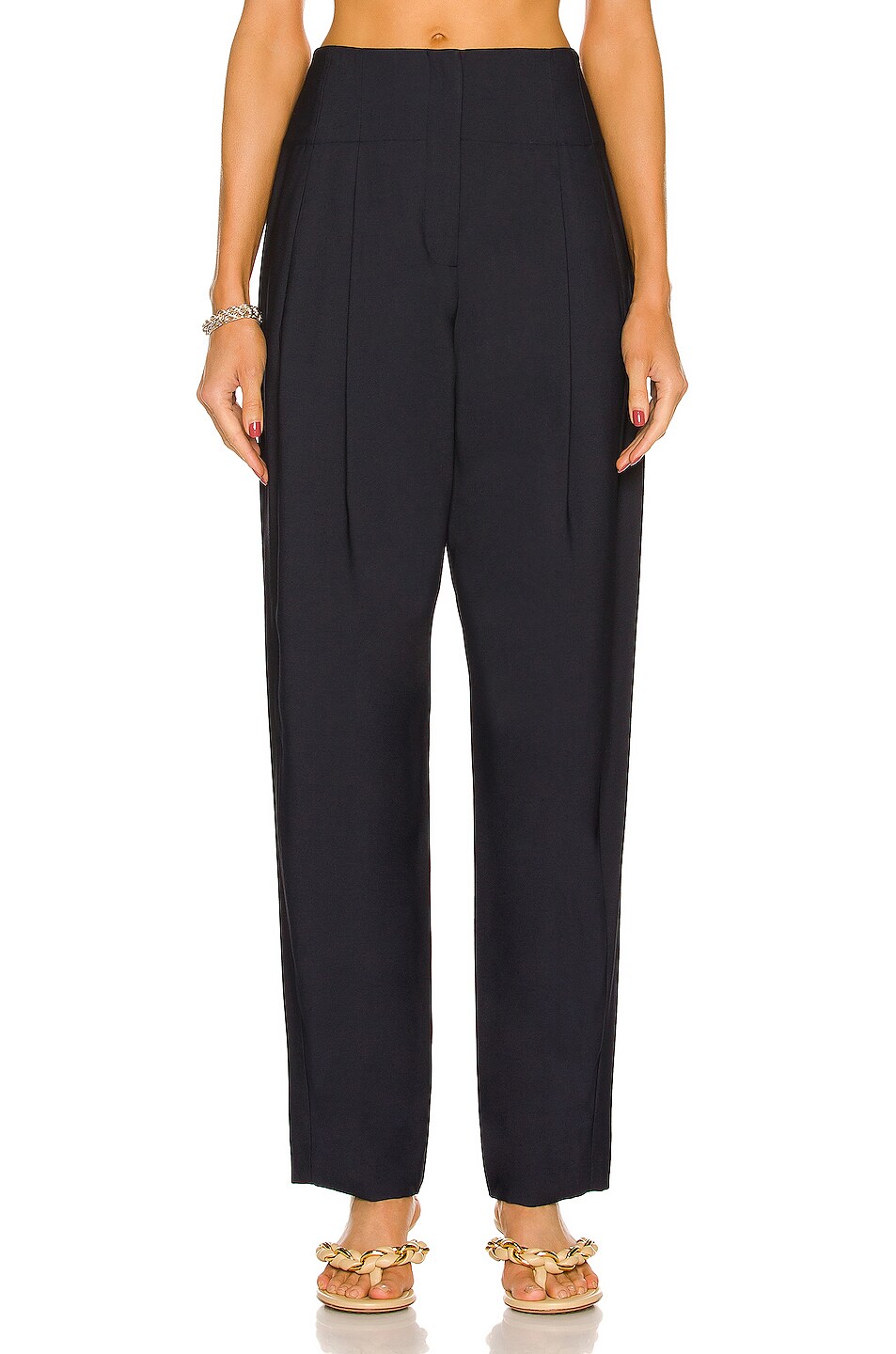 Image 1 of The Sei Pleat Trouser in Abyss