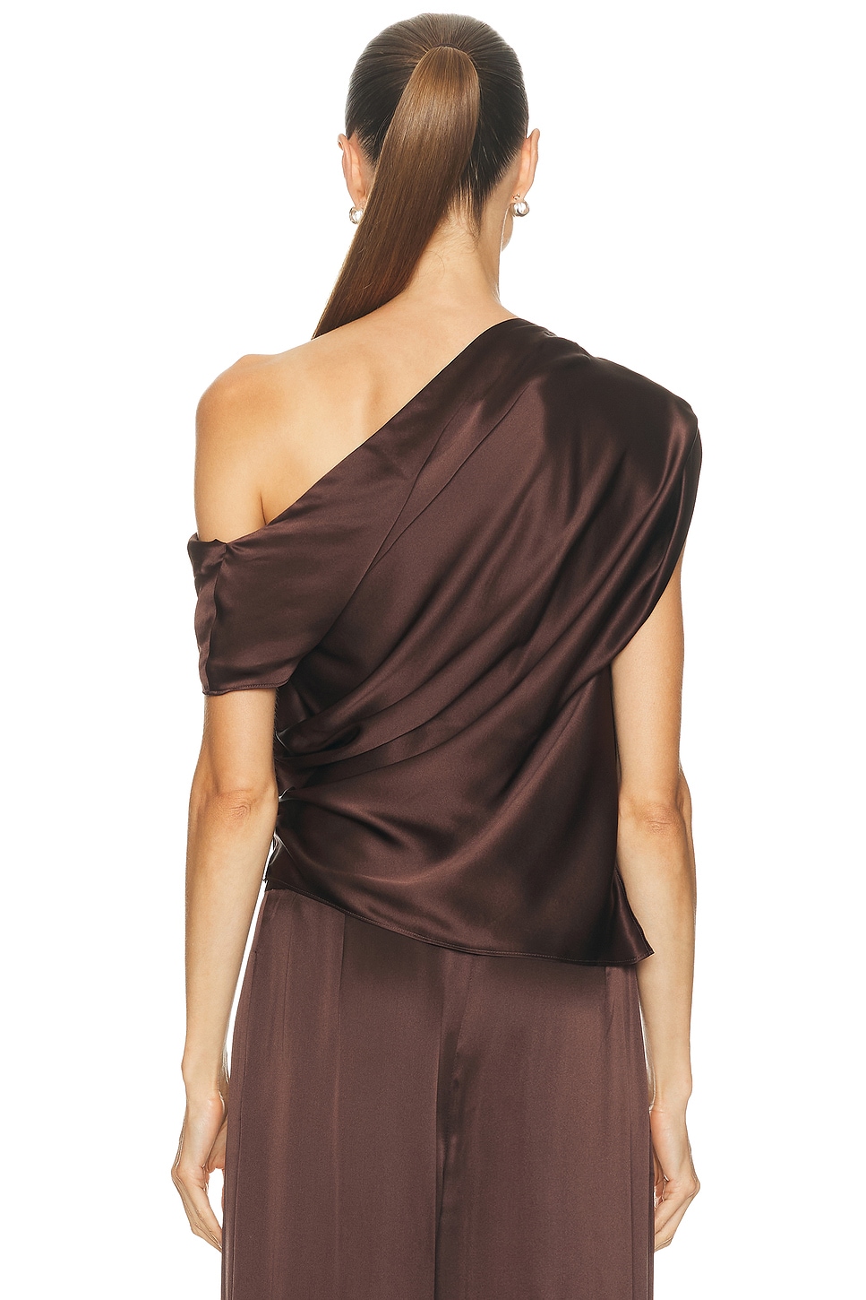 The Sei Asymmetrical Drape Top thumbnail