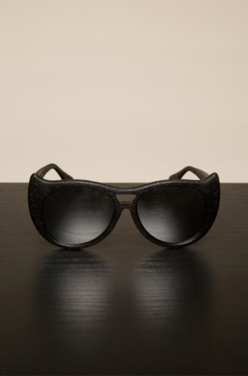 Image 1 of Tsumori Chisato Cat Sunglasses in Black