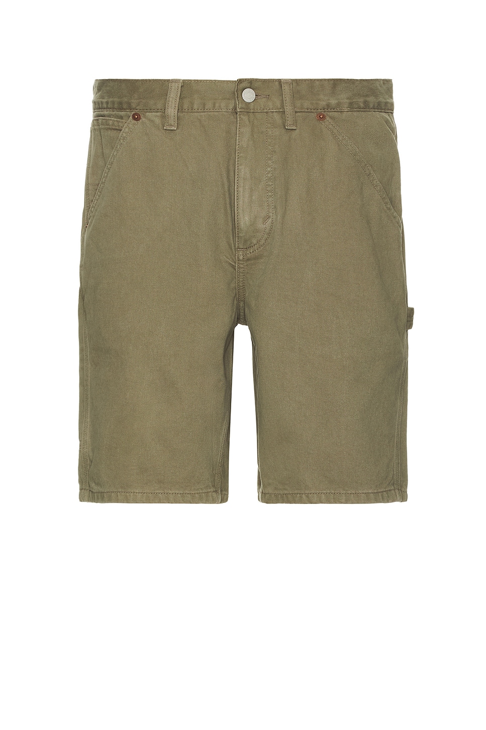 Shop Thisisneverthat Carpenter Short In Khaki