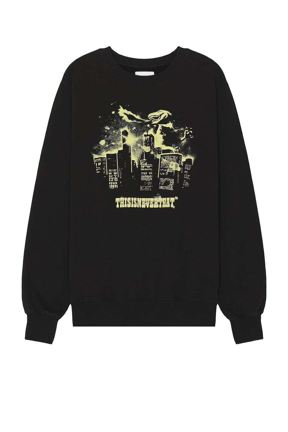 Image 1 of thisisneverthat Nightmare Crewneck in Dark Grey