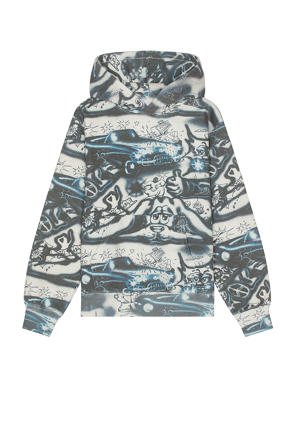 Image 1 of thisisneverthat Graffiti Hoodie in Ivory