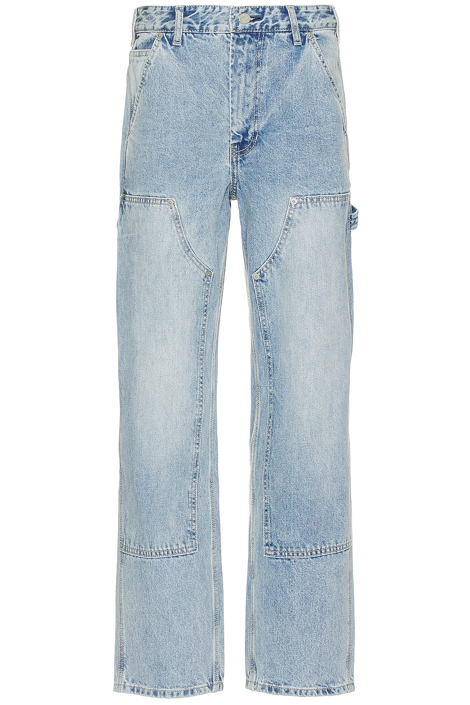 Image 1 of thisisneverthat Denim Carpenter Pant in Washed Blue