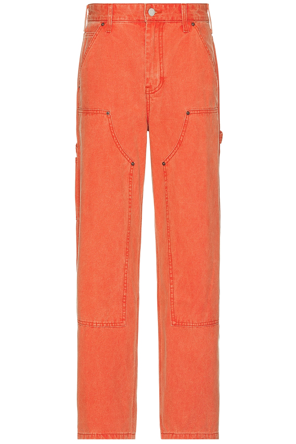 Image 1 of thisisneverthat Washed Carpenter Pant in Orange