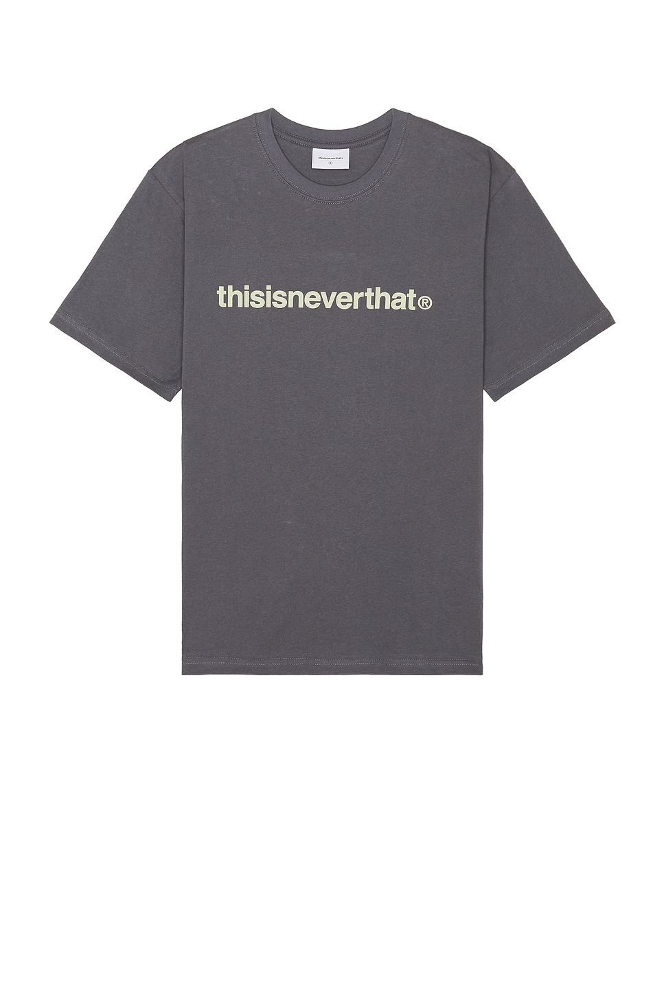 Image 1 of thisisneverthat T-Logo Tee in Dark Grey