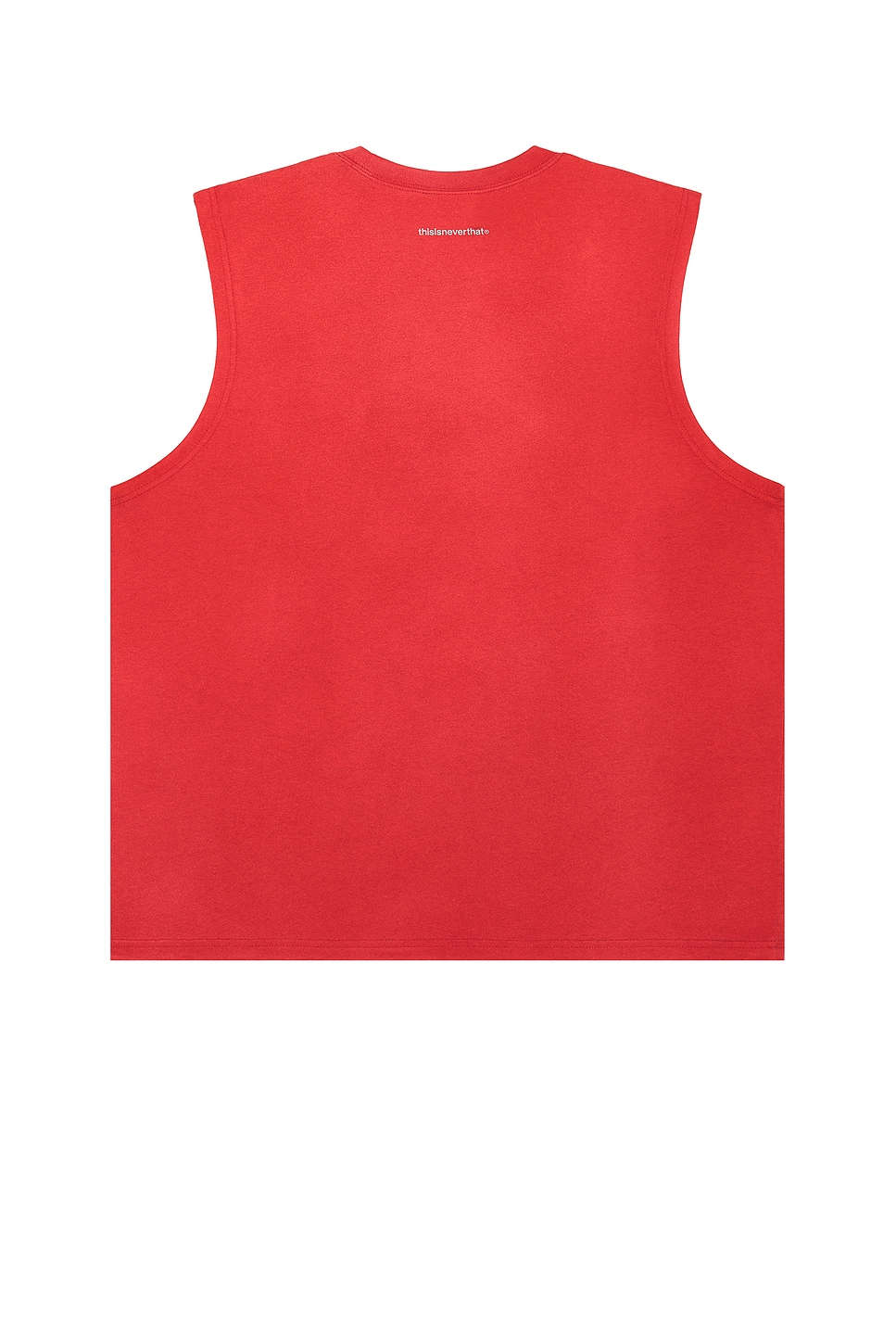 Shop Thisisneverthat T-logo Sleeveless In Red