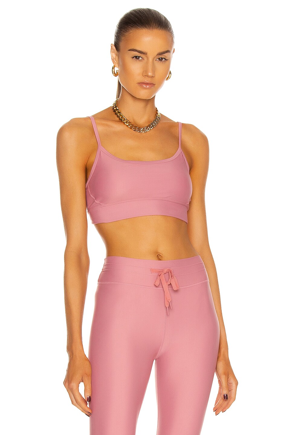 Image 1 of THE UPSIDE Solid Natacha Bra in Pink