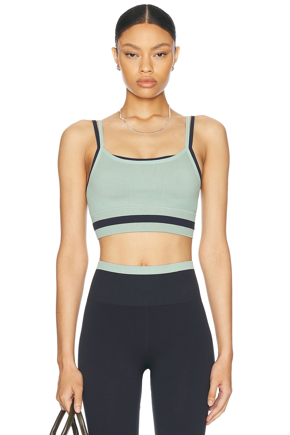 Shop The Upside Form Seamless Maddie Bra In Green