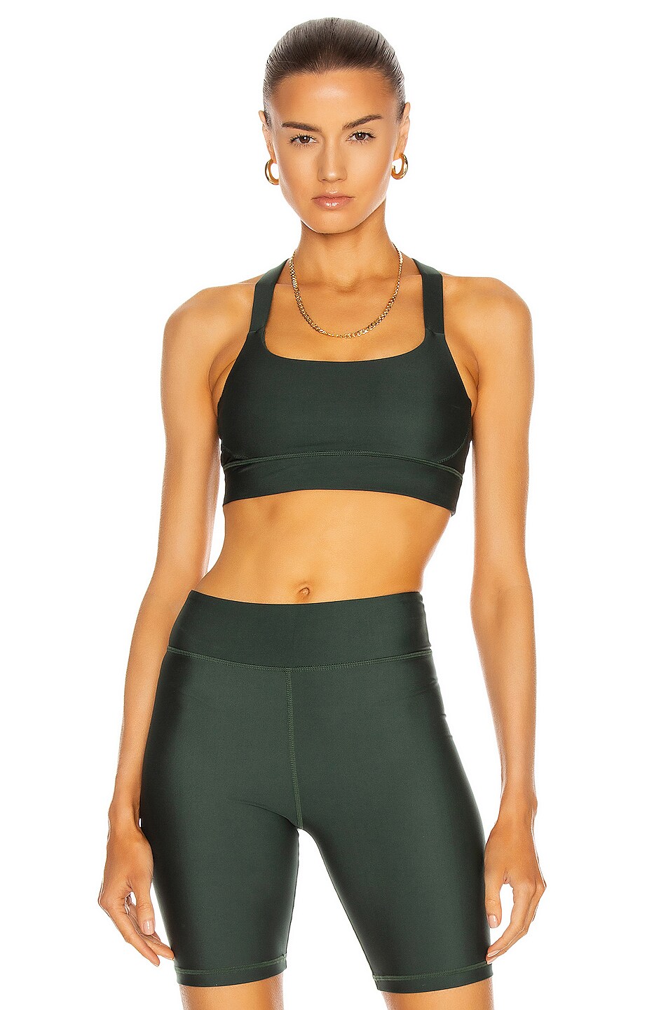 Image 1 of THE UPSIDE Matte Tech Paola Bra in Green