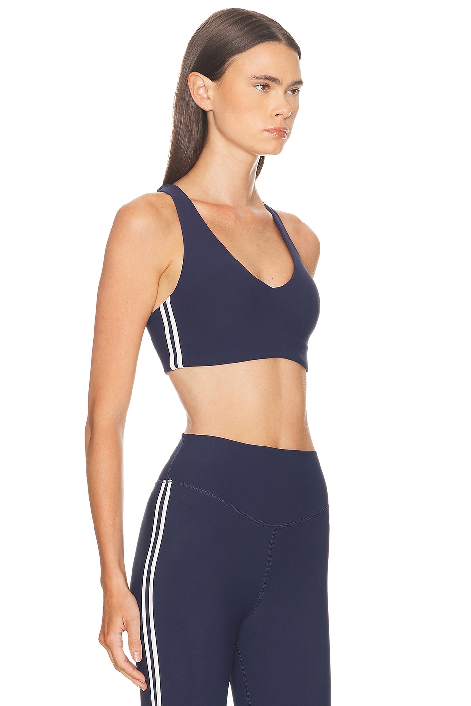 The Upside Daytona Jetta Racerback Sports Bra In Blue