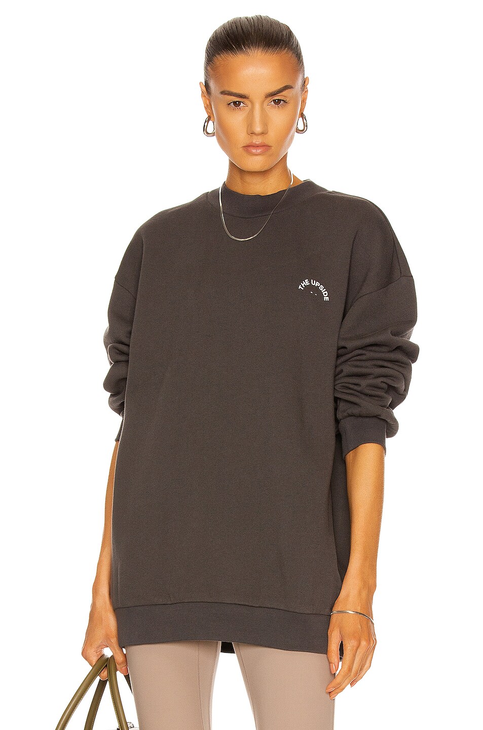 Image 1 of THE UPSIDE Aurelie Sweatshirt in Black