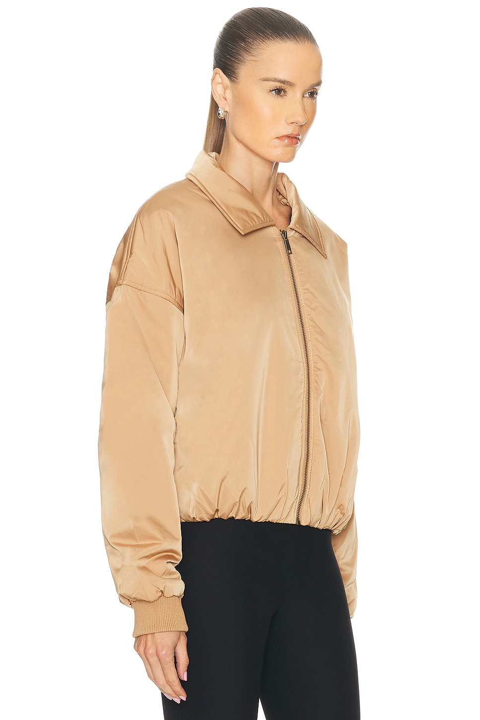 The Upside Carlotta Bomber Jacket In Brown