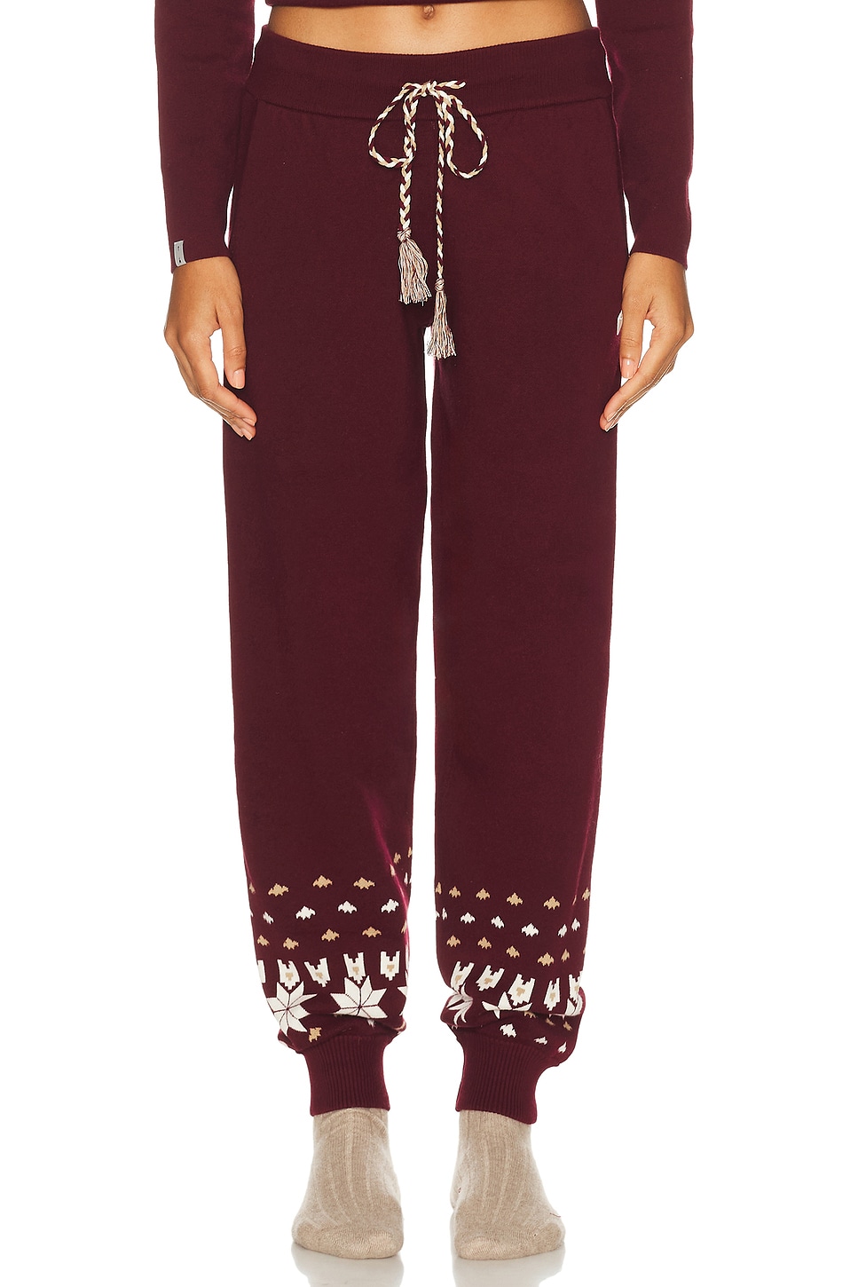 Image 1 of THE UPSIDE Le Ski Jojo Jogger Pant in Quince