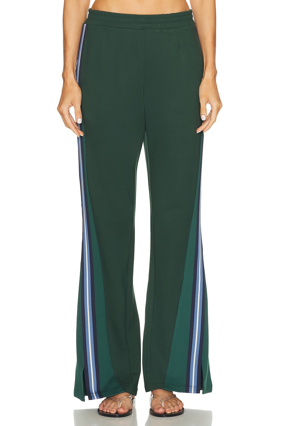 The Upside Maneki Petra Flare Pant In Brown
