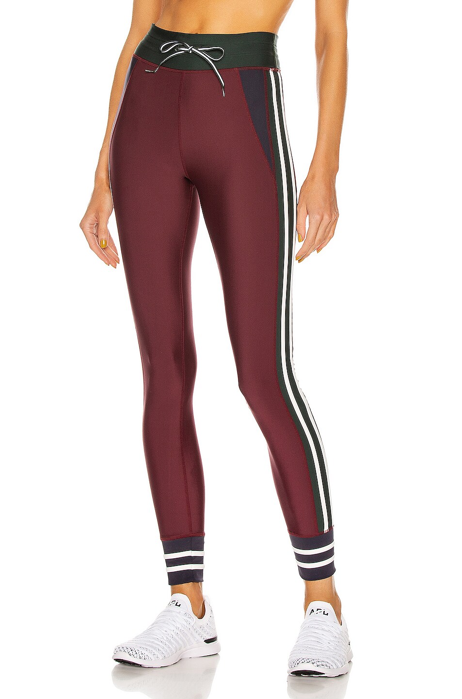 Image 1 of THE UPSIDE Heritage Yoga Pant in Maroon
