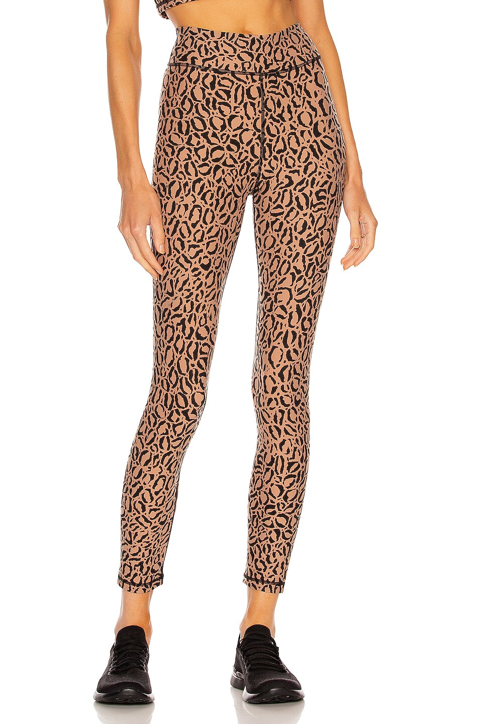 Image 1 of THE UPSIDE Leopard Midi Pant in Animal