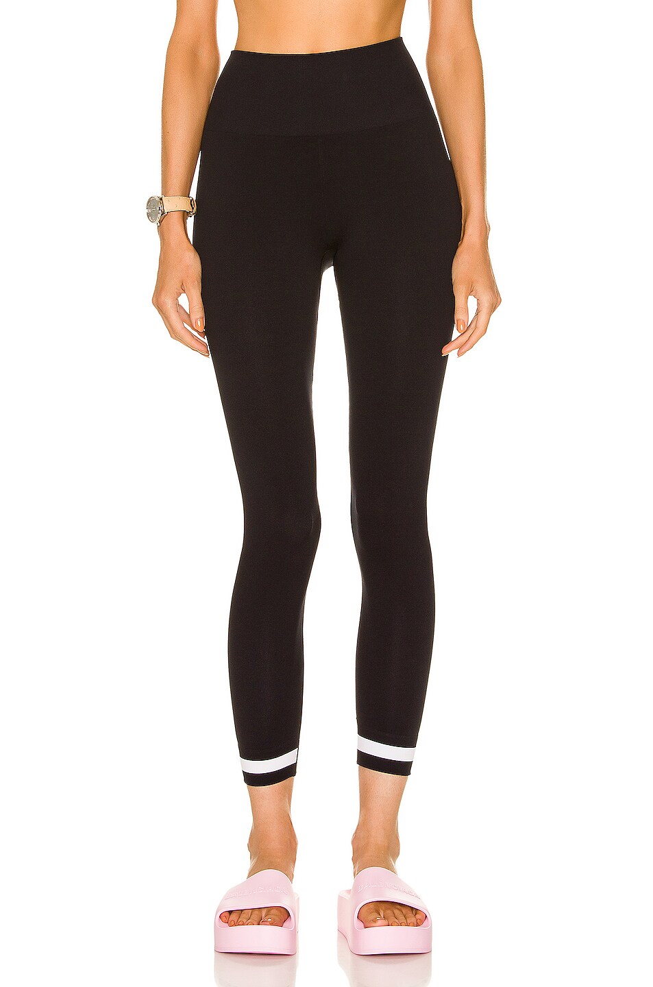 Image 1 of THE UPSIDE Seamless Midi Pant in Black