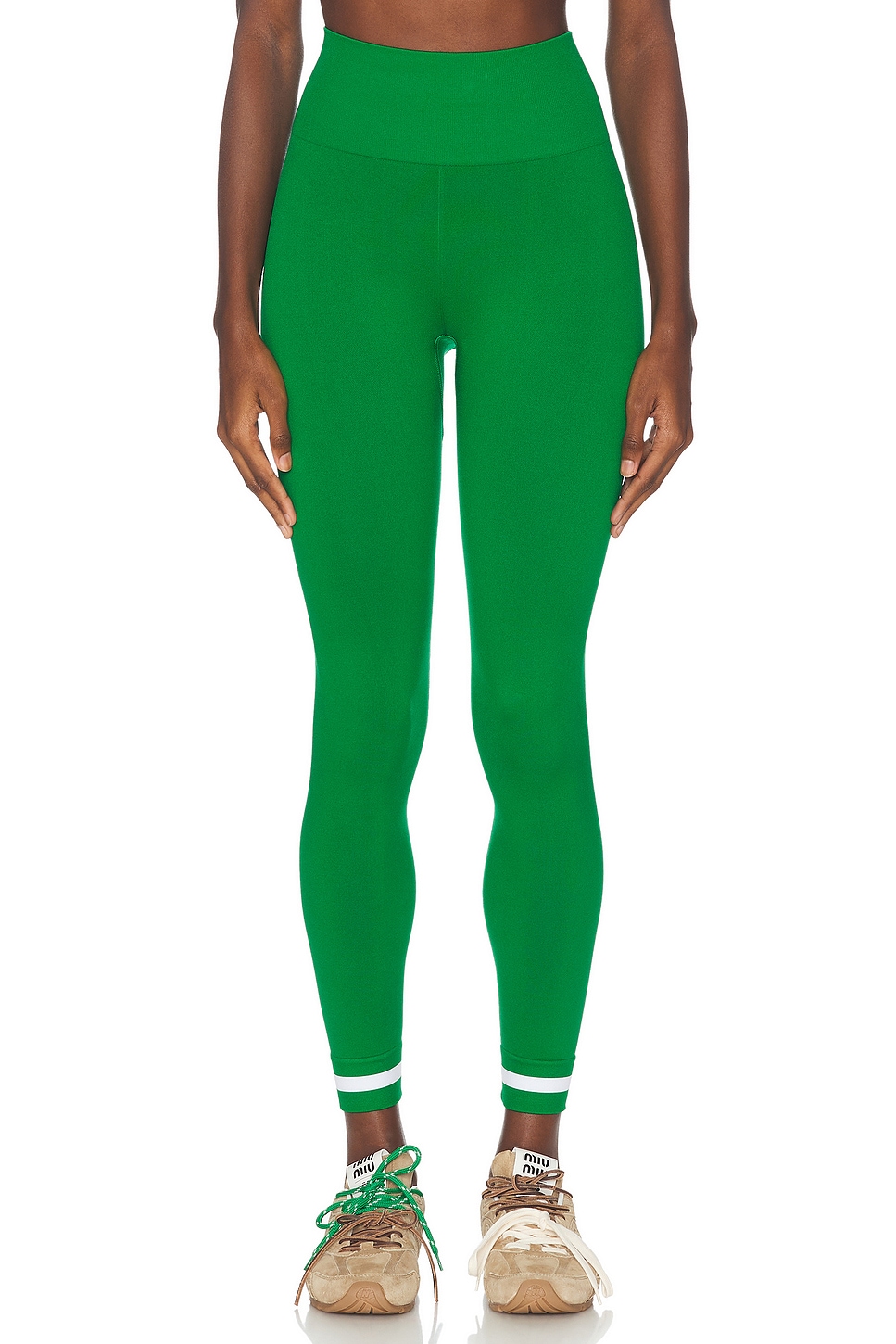 Image 1 of THE UPSIDE Form Seamless 24' Midi Legging in Green