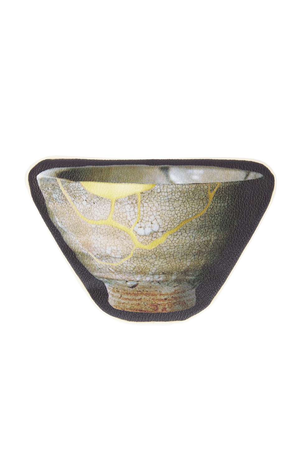 Ceramic Bowl Coin Pouch in Black