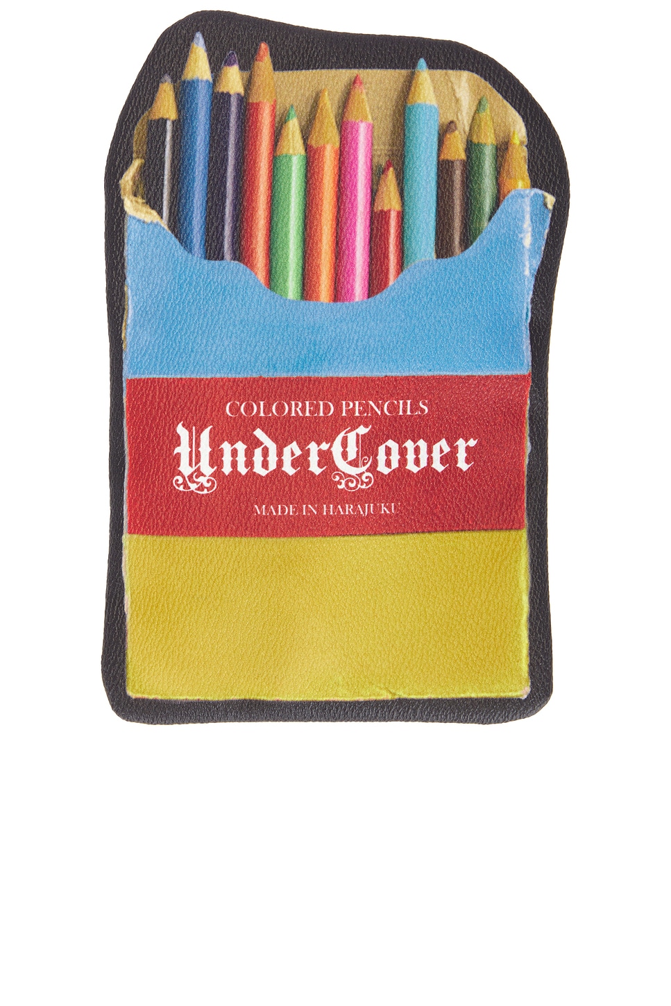 Colored Pencils Coin Pouch in Blue