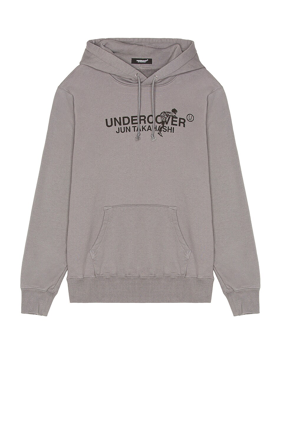 Image 1 of Undercover Logo Hoodie in Blue Gray