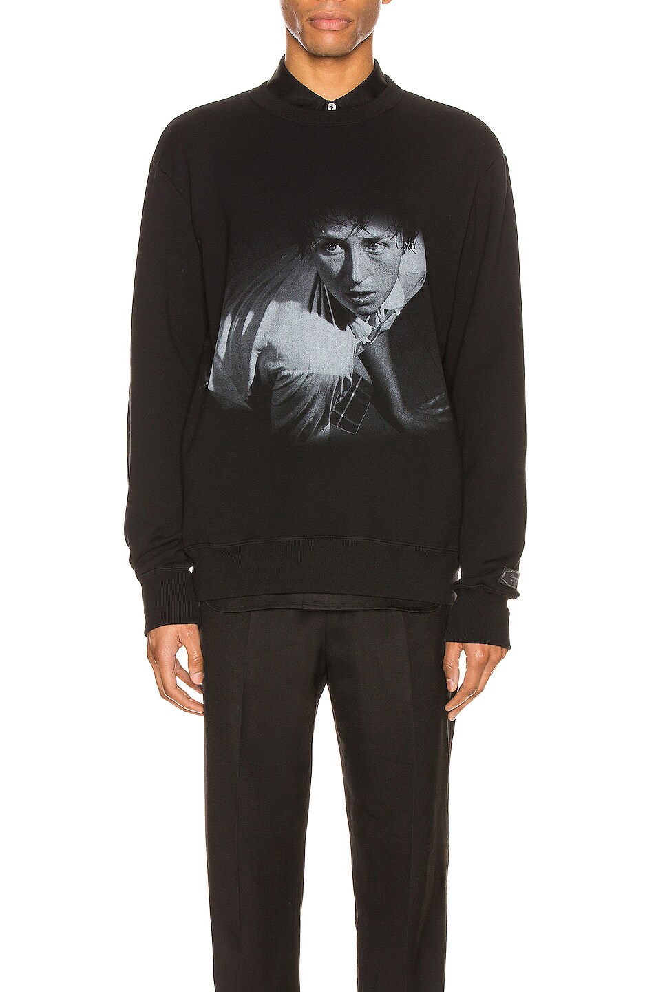 Image 1 of Undercover Crewneck Sweater in Black