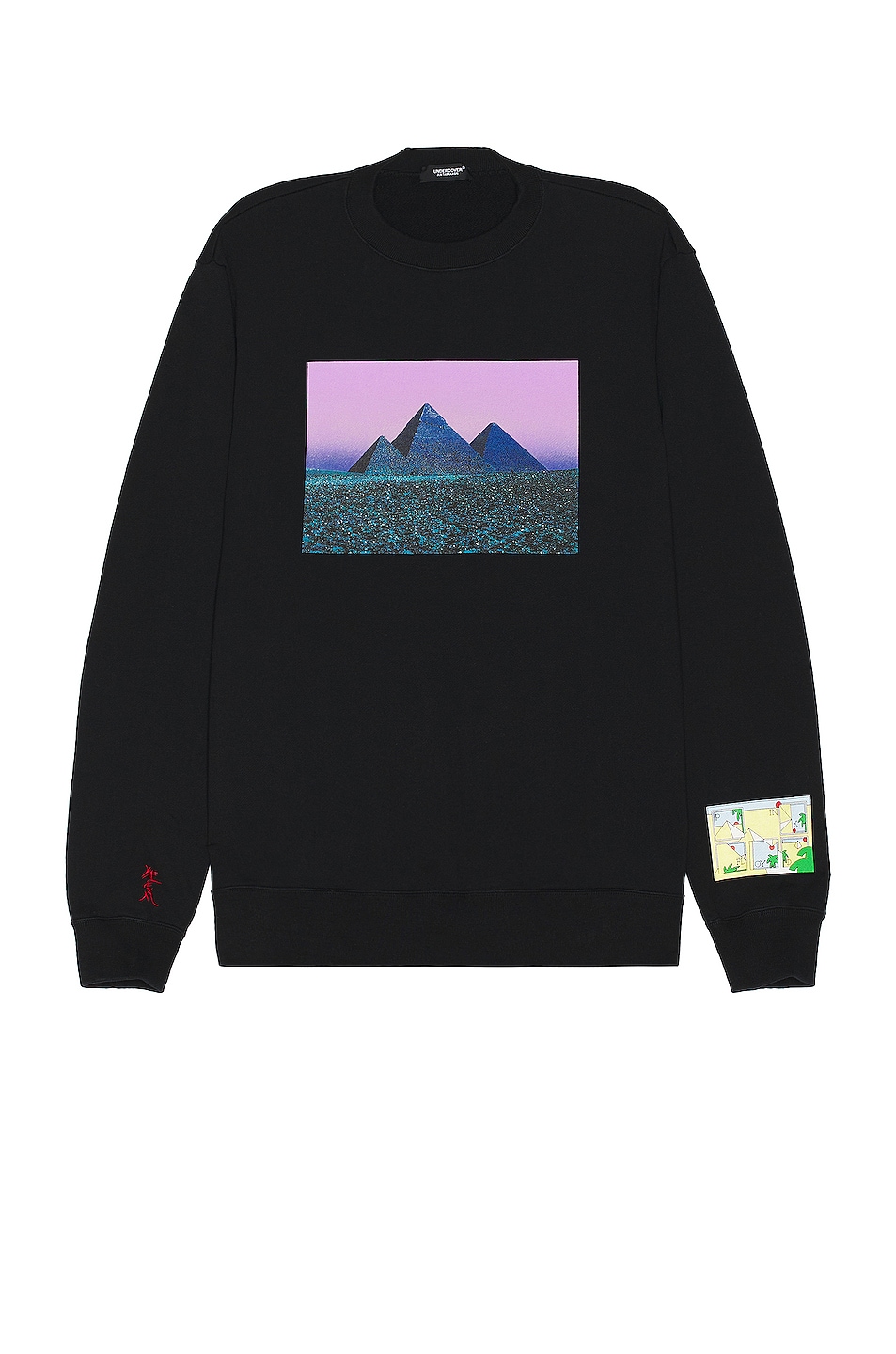 Image 1 of Undercover Pink Floyd Sweater in Black