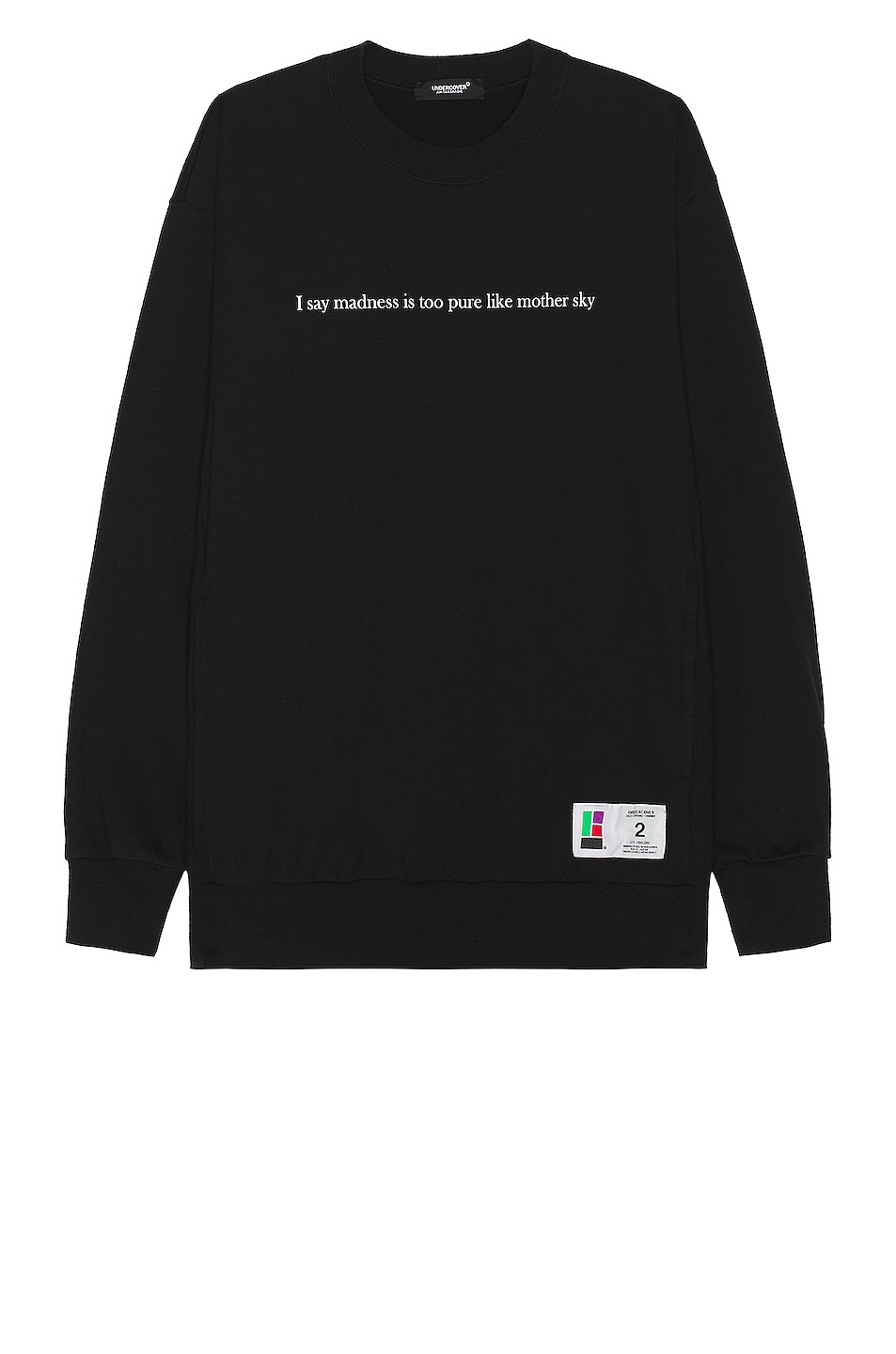 Undercover Sweater in Black | FWRD