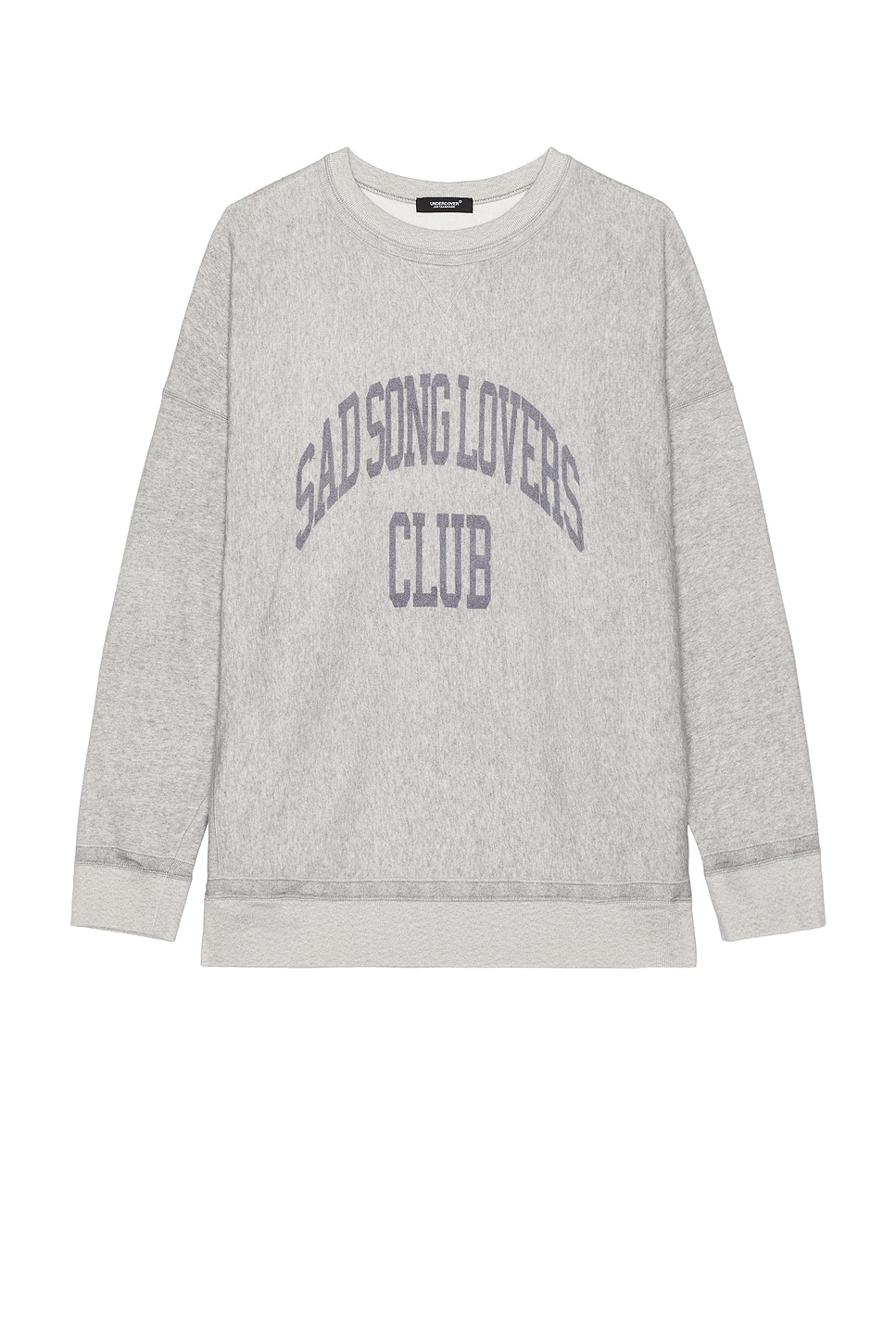 Shop Undercover Sweater In Top Gray