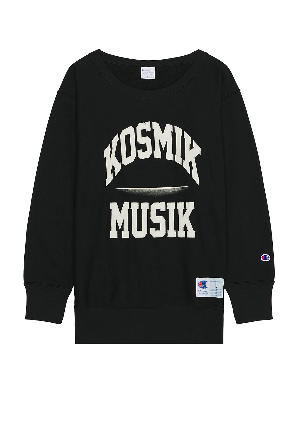 x Champion Kosmik Musik Sweatshirt in Black