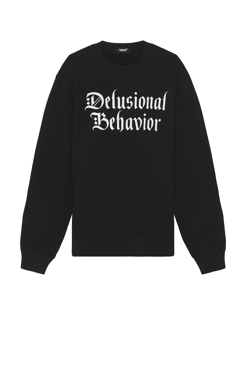 Image 1 of Undercover Delusional Behavior Sweatshirt in Black