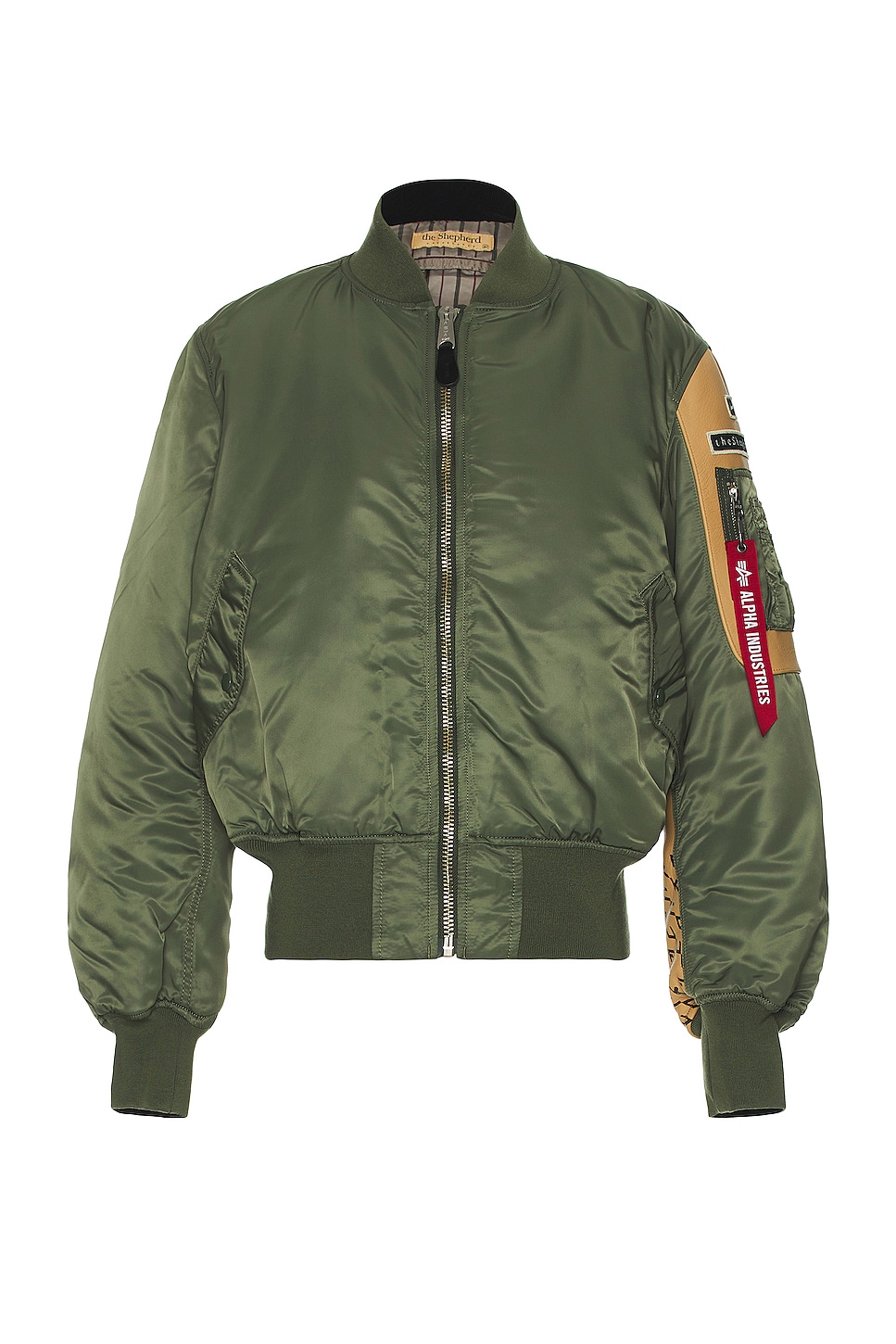 Image 1 of Undercover x Fragment The Shepherd MA-1 in Khaki