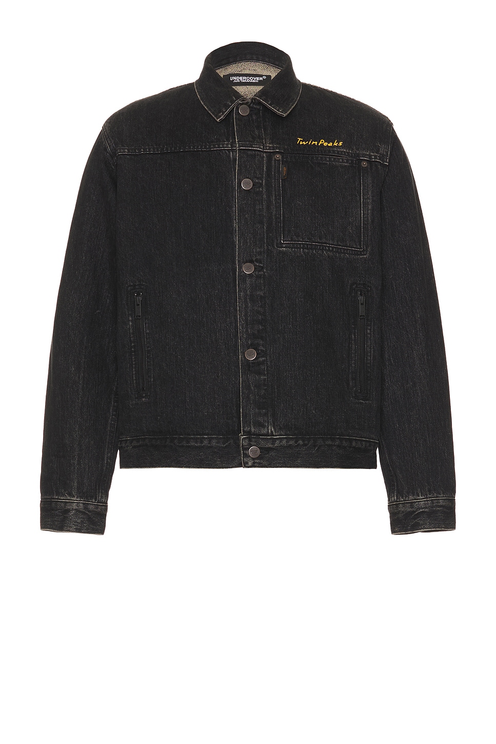 Shop Undercover Blouson In Black