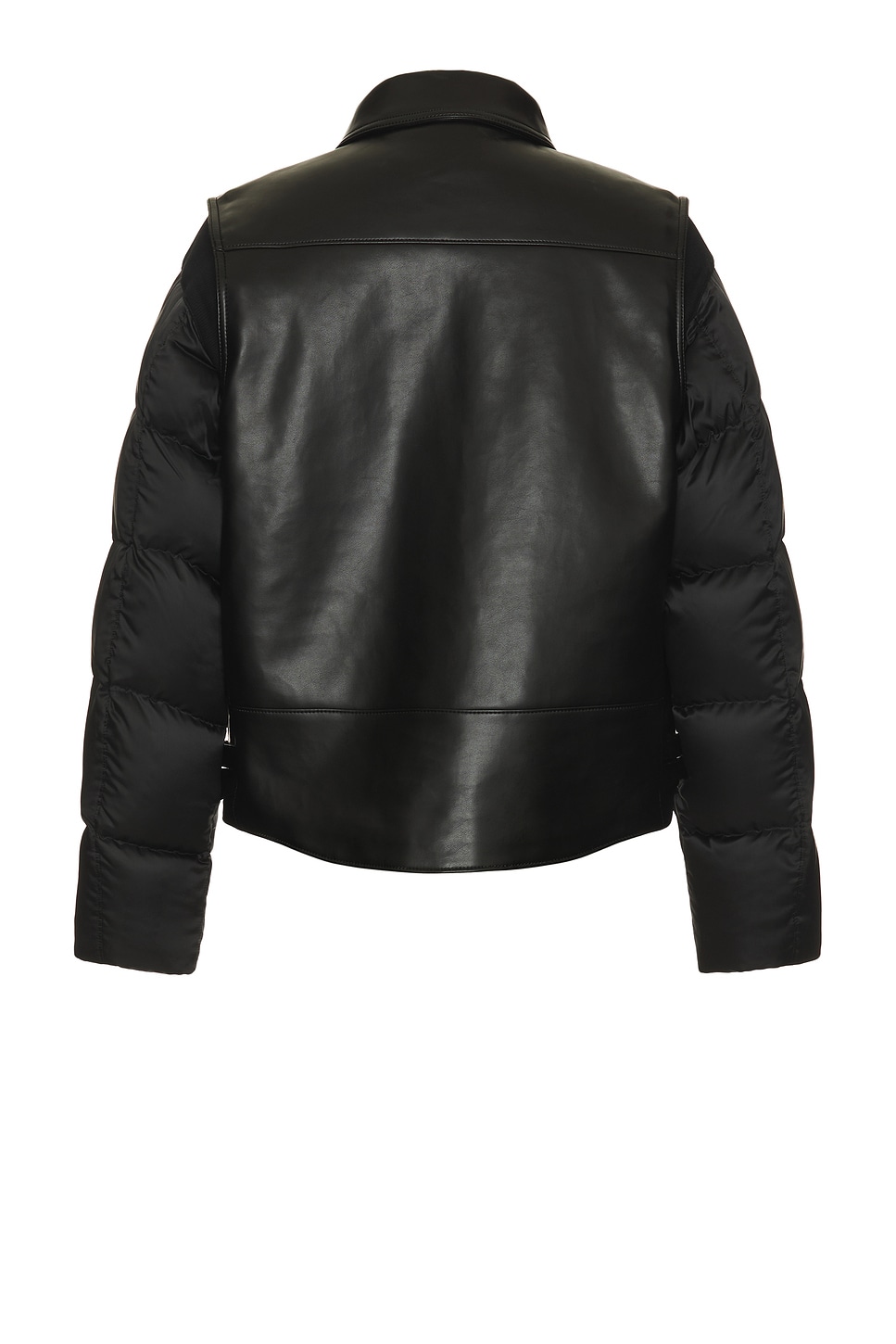 Undercover Leather Blouson In Black