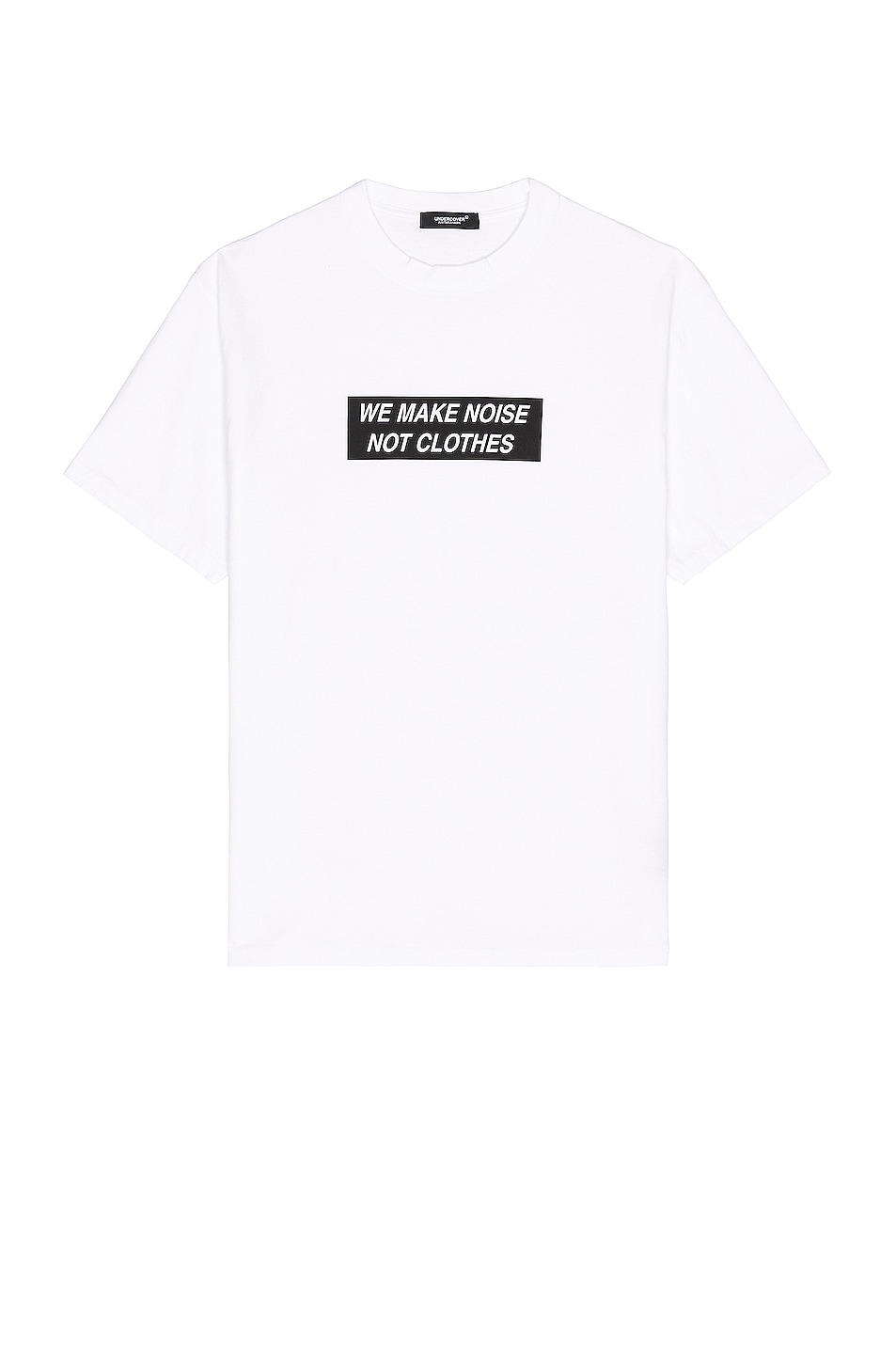 Image 1 of Undercover We Make Noise Tee in White