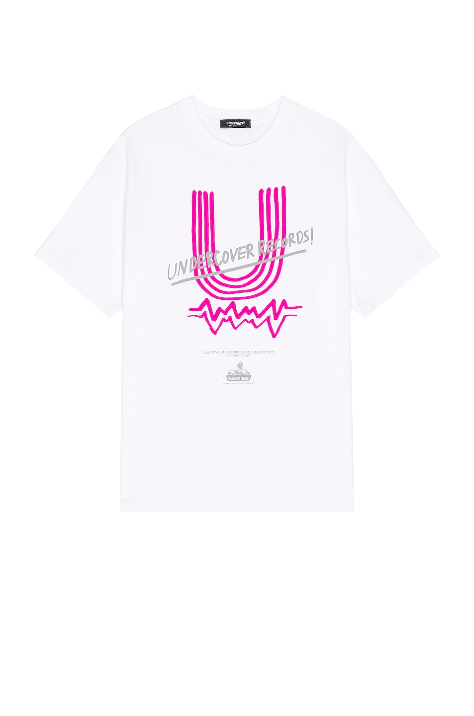 Image 1 of Undercover Records Tee in White